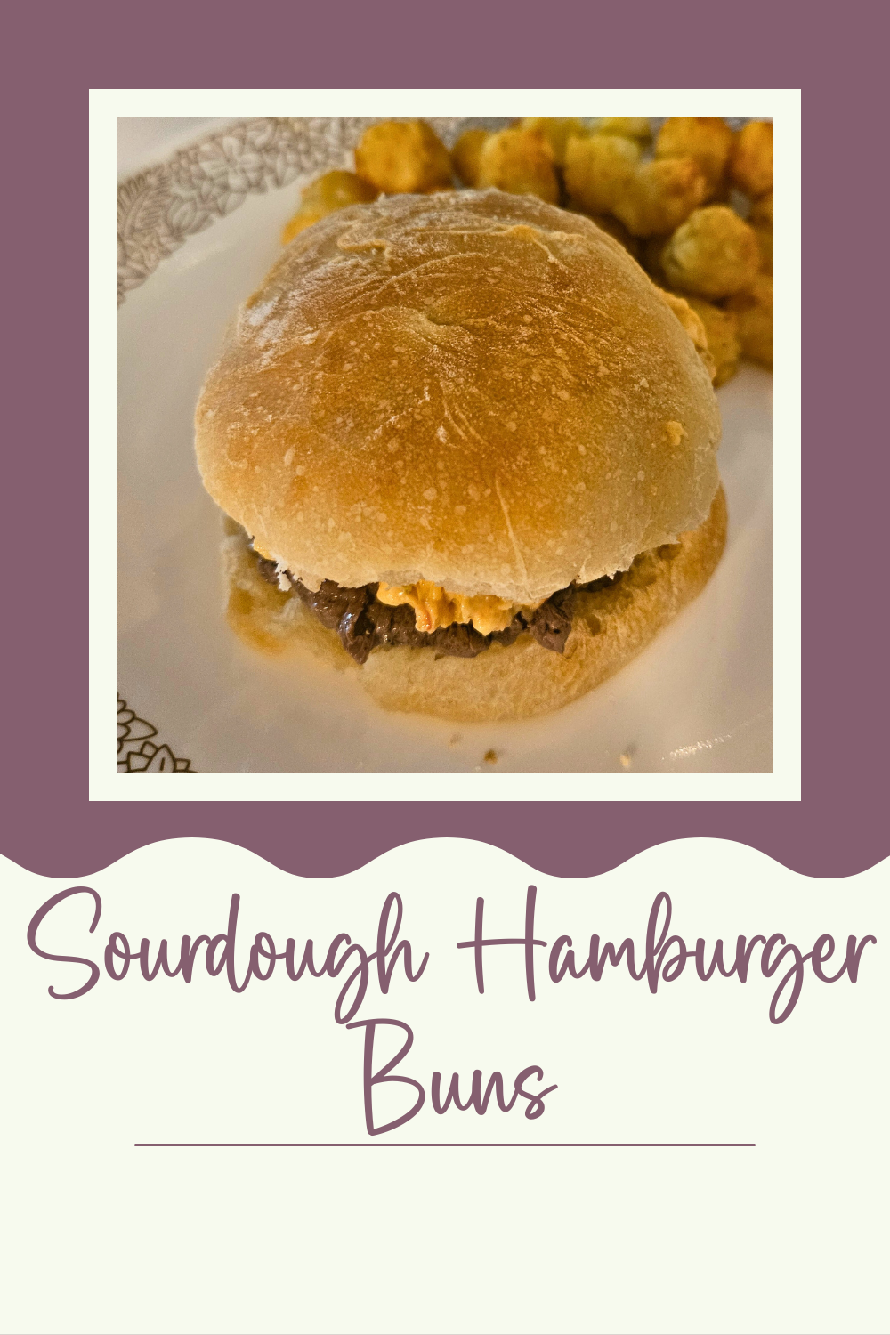 How to Make No Knead Sourdough Hamburger Buns