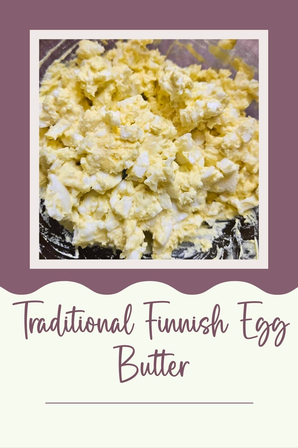 Traditional Finnish Egg Butter Recipe